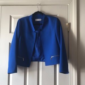 EUC Calvin Klein Blue Blazer